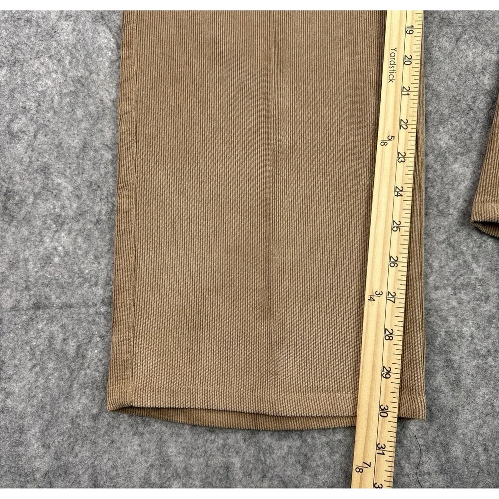 Peter Millar Pants Mens 38 Tan Nanoluxe Corduroy Trousers Preppy Stretch‎
